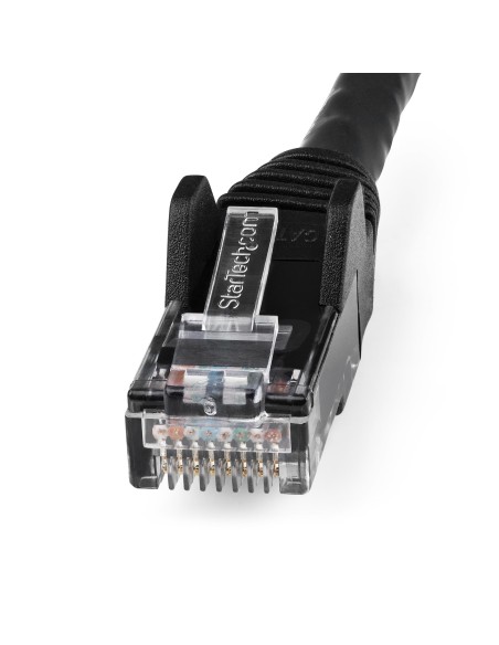 StarTech.com Cable de 10m CAT6 Ethernet - LSZH - Cable de Red RJ45 UTP de 10Gb - 650MHz - PoE de 100W - Latiguillo Snagless con