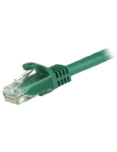 StarTech.com Cable de 1,5m Cat6 Ethernet de Red Verde - RJ45 sin Enganches - 24AWG 2