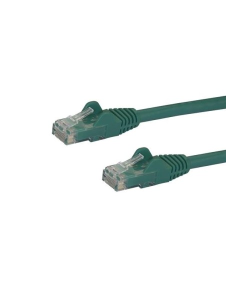 StarTech.com Cable de 1m Verde de Red Gigabit Cat6 Ethernet RJ45 sin Enganche - Snagless