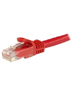 StarTech.com Cable de Red Ethernet Cat6 Sin Enganche de 5m Rojo - Cable Patch Snagless RJ45 UTP 2