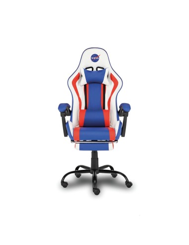 Activision NASA Discovery Silla para videojuegos de PC Asiento acolchado Azul, Rojo, Blanco