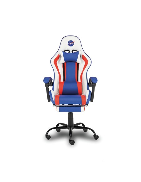 Activision NASA Discovery Silla para videojuegos de PC Asiento acolchado Azul, Rojo, Blanco