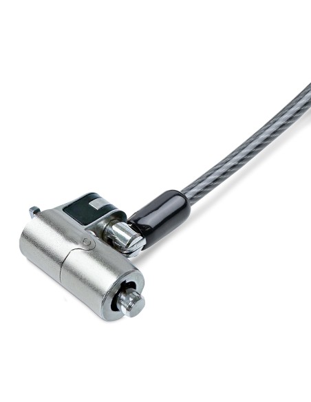 StarTech.com NANOK-LAPTOP-LOCK cable antirrobo Negro, Plata 2 m