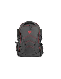 GENESIS Pallad 550 43,9 cm (17.3") Mochila Negro, Rojo