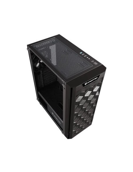 Nfortec NF-CS-AZIR-B carcasa de ordenador Torre Negro