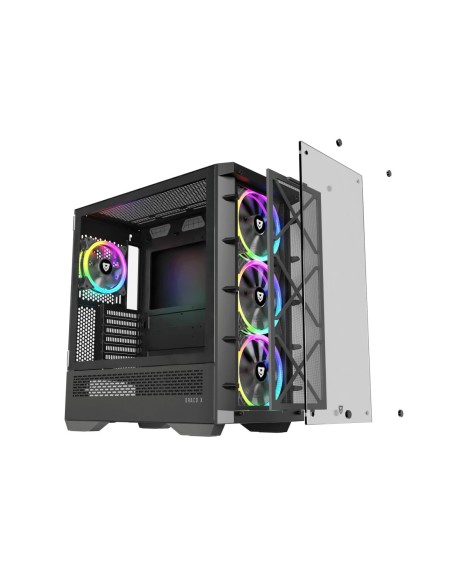 Nfortec DRACO X Midi Tower Negro
