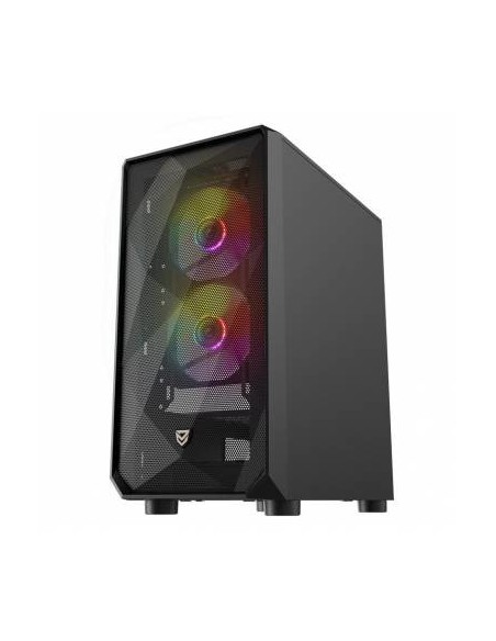 Nfortec NF-CS-DYS-B carcasa de ordenador Torre Negro