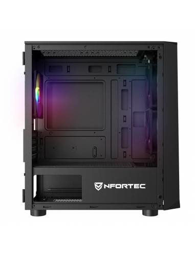 Nfortec NF-CS-DYS-B carcasa de ordenador Torre Negro