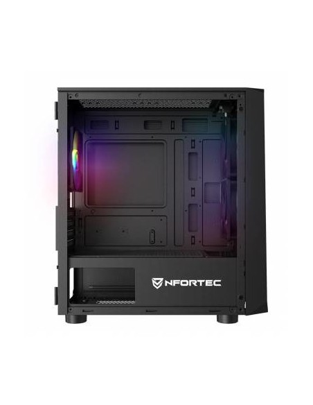 Nfortec NF-CS-DYS-B carcasa de ordenador Torre Negro