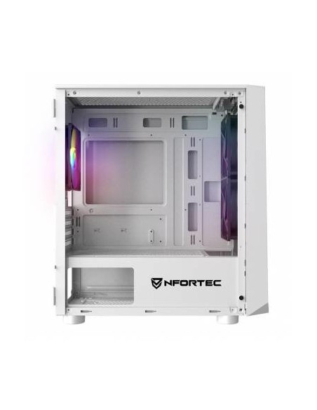 Nfortec NF-CS-DYS-W carcasa de ordenador Torre Blanco