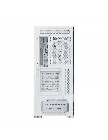 Nfortec NF-CS-NERVIA-W carcasa de ordenador Torre Blanco