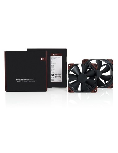 Noctua NF-F12 industrialPPC-2000 PWM Carcasa del ordenador Ventilador 12 cm Negro, Marrón