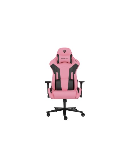 GENESIS Nitro 720 Silla para videojuegos de PC Asiento inflable Negro, Rosa