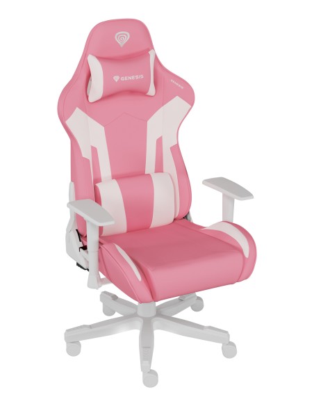GENESIS Nitro 710 Silla para videojuegos de PC Asiento inflable Blanco