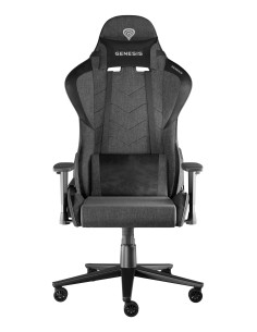 GENESIS Nitro 550 G2 Butaca para jugar Asiento acolchado Negro, Gris