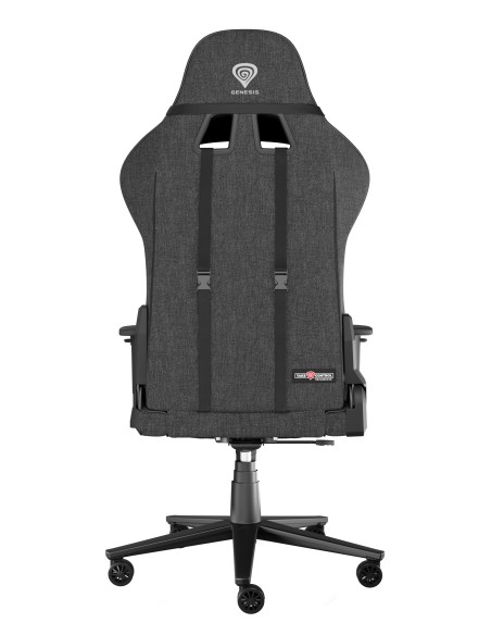 GENESIS Nitro 550 G2 Butaca para jugar Asiento acolchado Negro, Gris