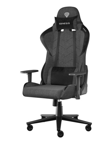 GENESIS Nitro 550 G2 Butaca para jugar Asiento acolchado Negro, Gris