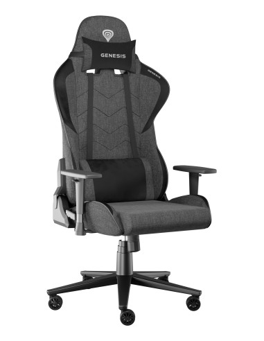 GENESIS Nitro 550 G2 Butaca para jugar Asiento acolchado Negro, Gris