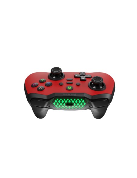 GENESIS Mangan 400 Rojo Bluetooth Gamepad Analógico Digital Android, MAC, Nintendo Switch, PC, iOS