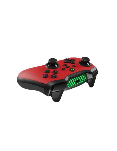 GENESIS Mangan 400 Rojo Bluetooth Gamepad Analógico Digital Android, MAC, Nintendo Switch, PC, iOS