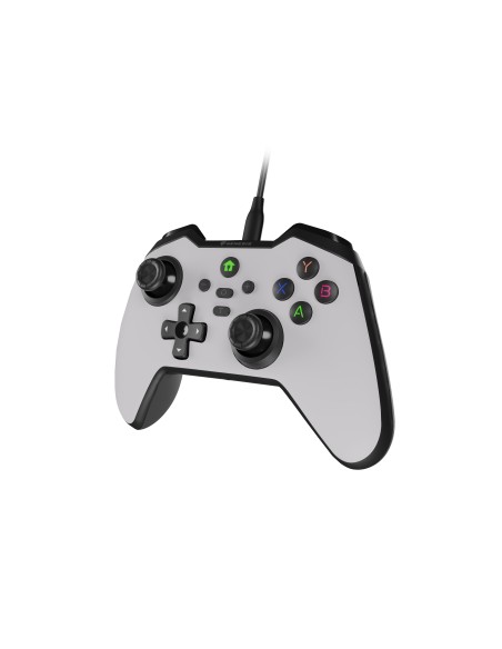 GENESIS Mangan 300 Blanco USB Gamepad Analógico Digital Android, Nintendo Switch, PC