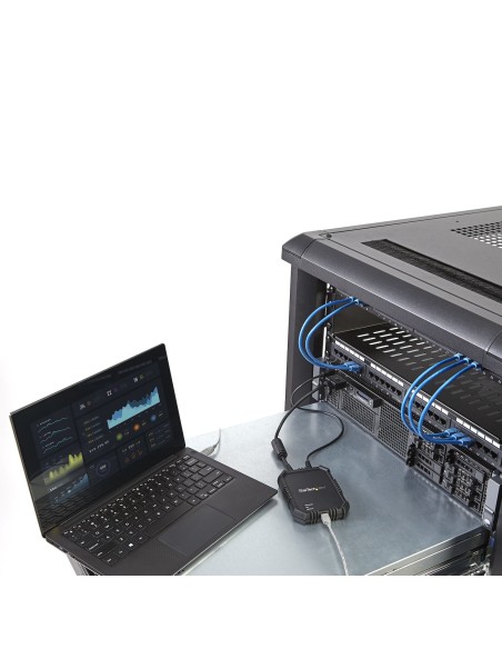 StarTech.com Consola KVM con Carcasa Resistente de Ordenador Portátil a Servidor