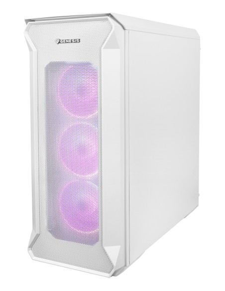 GENESIS Irid 505 ARGB Midi Tower Blanco