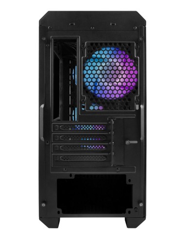 GENESIS Irid 503 ARGB Micro Torre Negro, Transparente