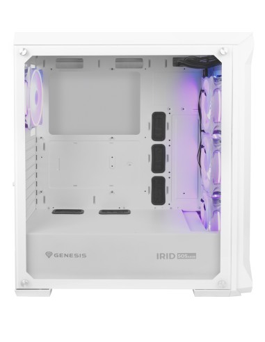 GENESIS Irid 505 ARGB Midi Tower Blanco