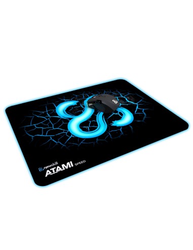 Newskill Gaming Newskill Atami Speed Tamaño XL - Alfombrilla Gaming Profesional (Borde Cortado a Laser, Superficie Speed), Negro