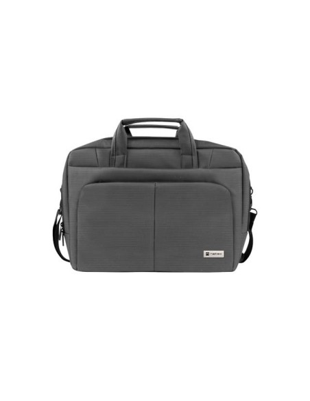 NATEC Gazelle 39,6 cm (15.6") Maletín Gris