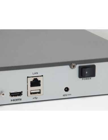 LevelOne NVR-0504 Grabadore de vídeo en red (NVR) Negro