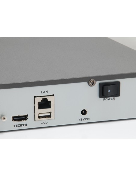 LevelOne NVR-0504 Grabadore de vídeo en red (NVR) Negro