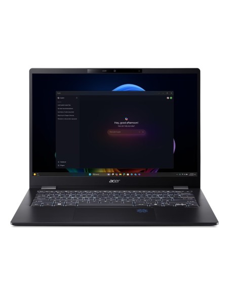 Acer TravelMate P6 14 AI TMP614-54T-TCO-75K6 Copilot+ PC Intel Core Ultra 7 258V Portátil 35,6 cm (14") Pantalla táctil WUXGA