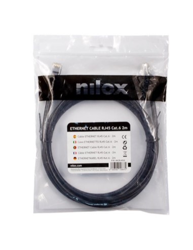 Nilox Cable RJ45 CAT.6 de - 2 metros