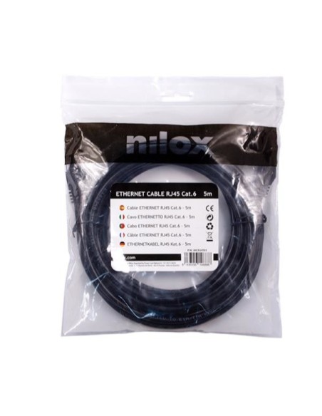 Nilox Cable RJ45 CAT.6 de - 5 metros