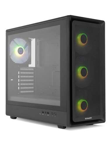 NOX Hummer Aero Midi Tower Negro