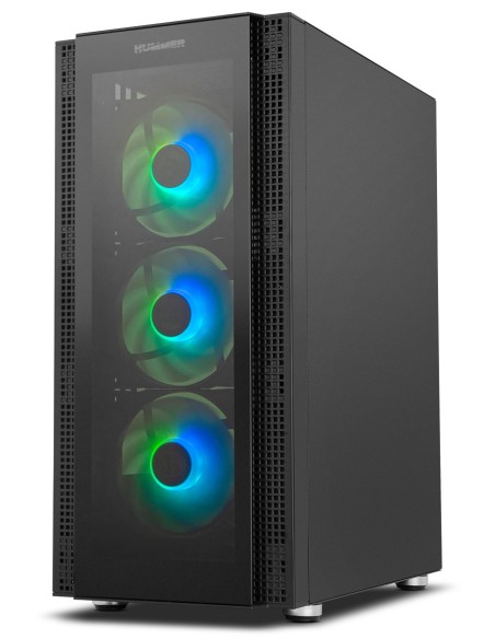 NOX Hummer Horus Midi Tower Negro