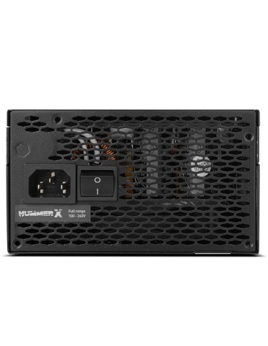 NOX Hummer X 850W PLUS GOLD unidad de fuente de alimentación 24-pin ATX Negro