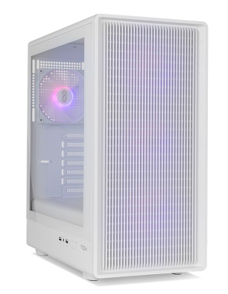 NOX Infinity IOTA Midi Tower Blanco