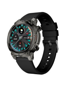 Nilox NXSWTRAILROUND Relojes inteligentes y deportivos 3,53 cm (1.39") Digital 360 x 360 Pixeles Pantalla táctil Negro