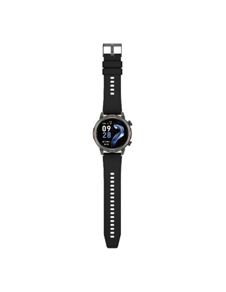 Nilox NXSWTRAILROUND Relojes inteligentes y deportivos 3,53 cm (1.39") Digital 360 x 360 Pixeles Pantalla táctil Negro