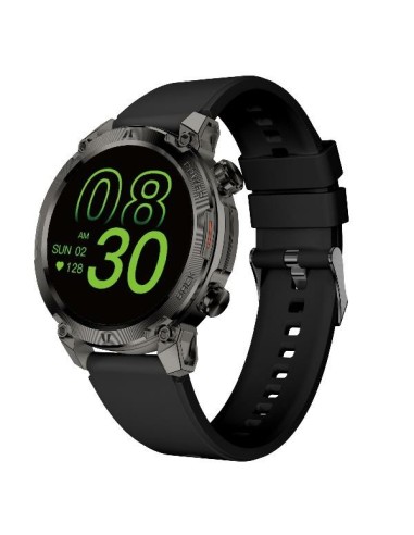 Nilox NXSWTRAILROUND Relojes inteligentes y deportivos 3,53 cm (1.39") Digital 360 x 360 Pixeles Pantalla táctil Negro