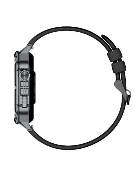 Nilox NXSWTRAILWATCH Relojes inteligentes y deportivos 4,85 cm (1.91") Digital 320 x 385 Pixeles Pantalla táctil Acero
