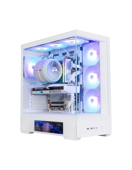Zalman P40 DS WHITE Midi Tower Blanco