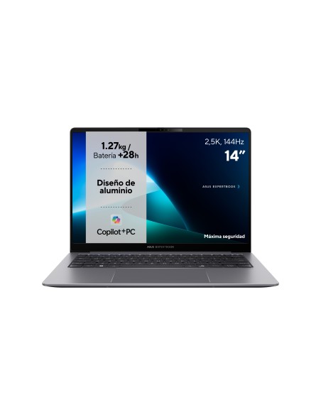 ASUS ExpertBook P5 P5405CSA-NZ0154X - Ordenador Portátil 14" WQXGA (Intel Core Ultra 5 226V, 16GB RAM, 512GB SSD, Arc Graphics