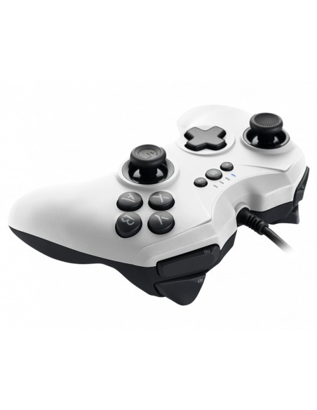 NACON PCGC-100WHITE mando y volante Blanco USB Gamepad Analógico Digital PC