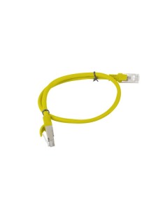 Lanberg PCU6-10CC-0050-Y cable de red Amarillo 0,5 m Cat6 U UTP (UTP) 2