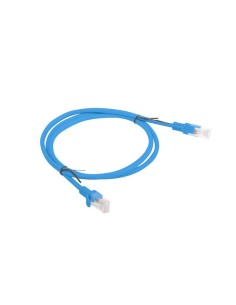 Lanberg PCU6-10CC-0100-B cable de red Azul 1 m Cat6 U UTP (UTP) 2