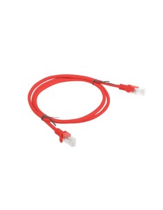 Lanberg PCU6-10CC-0100-R cable de red Rojo 1 m Cat6 U UTP (UTP) 2